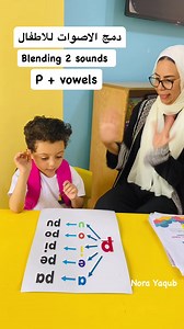 52K views · 518 reactions | #نورا_يعقوب مرحله دمج الاصوات للاطفال #blending #sounds #vowels #consonants #phonics #kids #shortvowels #international #school #academy #nursery #kindergarten New York kids club Nora Yaqub Teaching with Miss Nora Yaqub | New York kids club | Facebook