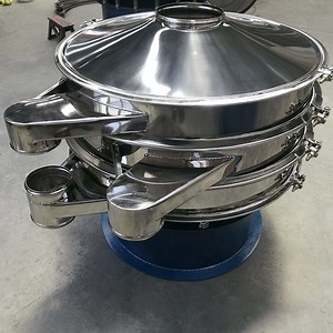 [Hot Item] Stainless Steel Rotary Vibrating Screen Machine for Metal Powder Screening