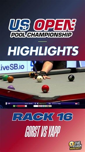RACK 16 | Fedor Gorst VS Aloysius Yapp | FINAL | 2025 US Open Pool Championship #9ball