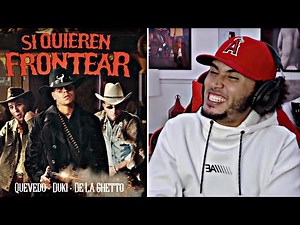 DUKI, De La Ghetto, Quevedo - Si Quieren Frontear (REACCION)