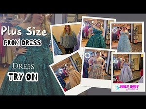 Plus Size Prom Dress Try On with Juicy Body Goddess