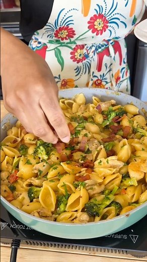 Creamy Cajun Bacon Pasta Shells | Cheesy, Spicy Comfort Food Recipe #southerneats #southernbite