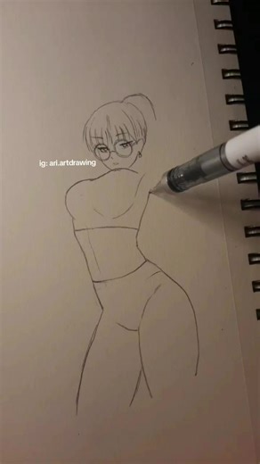 ✏️✨️ more tutorial of the day! #reelsviralシ #drawing #tutorial | Ari artdrawing