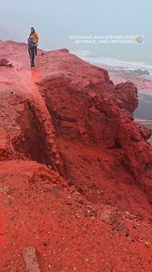 97K views · 489 reactions | De fortes pluies ont coloré les plages de l'île d'Ormuz (une petite île à l'entrée du golfe Persique) et le paysage semble complètement surréel!  #Meteo #Monde | MétéoMédia | Facebook