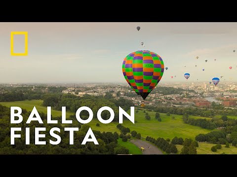 Bristol Balloon Fiesta | Europe From Above | National Geographic UK