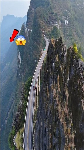 Sky Highway on a Cliff 😱 China’s Guanxing Highway
