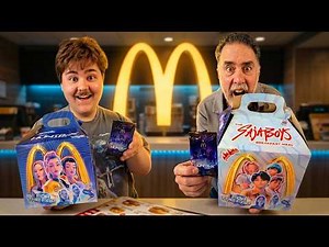 Trying the New McDonald's KPop Demon Hunters Meals!