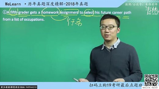 2018年考研英语真题讲解