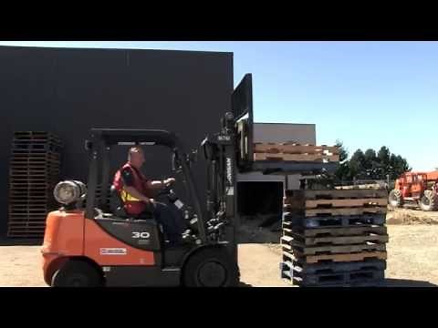 Moving a Load - Standard Forklift