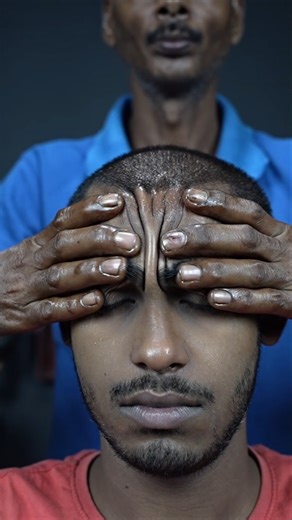 Uncle Barbers Amazing Head Massage #reels #neckcrack #unclebarber | Home ASMR clinic