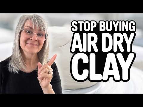 Stop Buying Air Dry Clay — Make It at Home for Pennies!