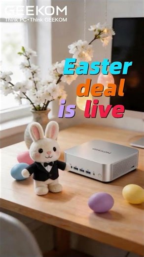 🥚 Code: egghunter2 → 15% off everything. No minimum. Hunt your perks at GEEKOM site!#geekom #easter