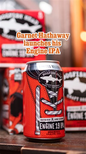 1.6K views · 6 comments | Garnet Hathaway’s Engine 19 IPA from Dogfish Head Brewery launched in style in South Philly  Learn more about the cause behind Hathaway’s beer at the link in our bio.  by Sam Gregg / Staff  by Jackie Spiegel / Staff | Philly Sports | Facebook