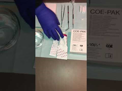 Periodontal Dressing Mixing and placement