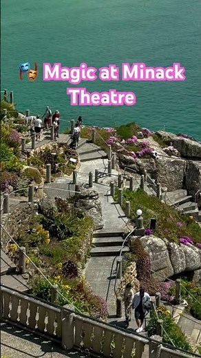🎭 Minack Theatre – A Magical Cliffside Gem in Cornwall, UK!