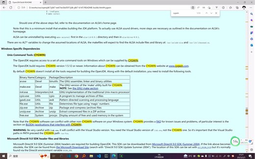 cygwin安装procps包（使用linux的free命令等）