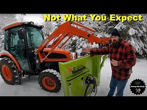 Swinging the Lane Shark LS-4 Brush Cutter into Position (LITERALLY)