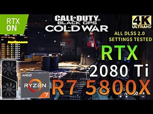 Call of Duty: Black Ops Cold War 4K | RTX ON | DLSS | RTX 2080 Ti | Ryzen 7 5800X | Ultra Settings