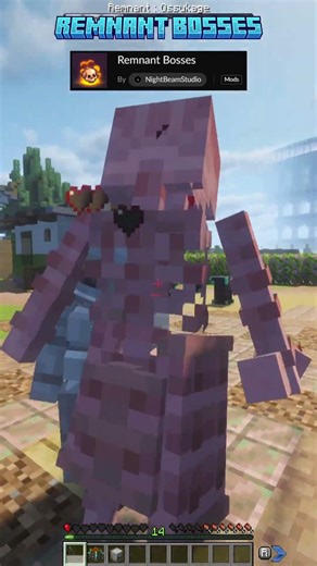 Minecraft Top Boss Mod! #7 #shorts #minecraft