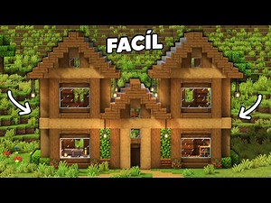 Casa de Madera Fácil (Minecraft)