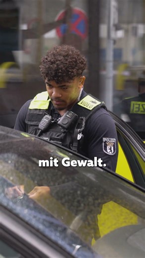 Please exit the vehicle! | ONE HUNDRED AND TEN #shorts #police #berlin