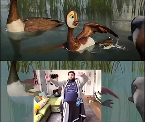 198K views · 2.5K reactions | Sometimes, a 3D Animator has to spin on an office chair to bring an intense and emotional scene to life. See the self-made animation references filmed by DreamWorks' Chris Gonzalez for The Wild Robot: https://80.lv/articles/this-animator-had-to-spin-on-a-chair-to-animate-an-emotional-scene-from-the-wild-robot/ | 80 Level | Facebook