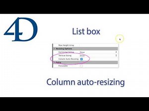 Listbox Column Auto resizing