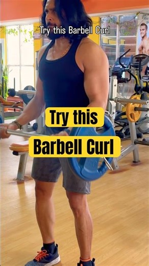 A Barbell Curl 5-5-5 Technique to Grow and Pump Biceps Muscle #barbellcurl