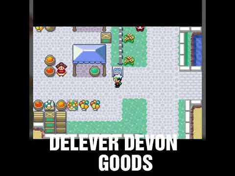 HOW TO DELIVER DEVON GOODS IN POKEMON EMERALD VERSION 100% WORKABLE