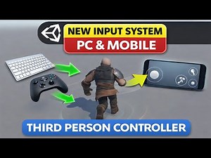 Unity New Input System Tutorial | Third Person Controller (PC + Mobile) | Walk Run Jump Roll