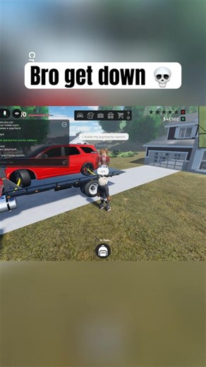 Begging for Car! Repo Man Faces Gun Threat During Tow #roblox