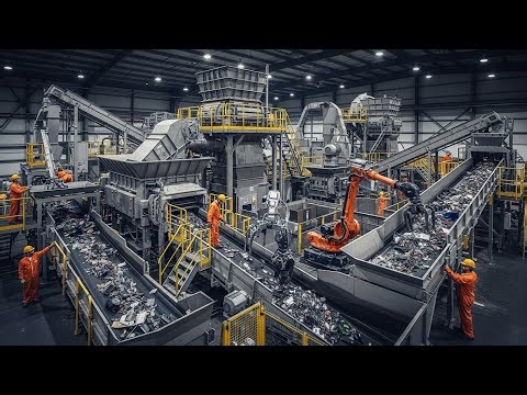 Where Industrial Waste Really Goes | Inside an Industrial Waste Recycling Plant
