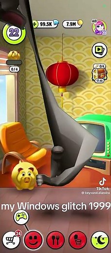 my Windows glitch 1999