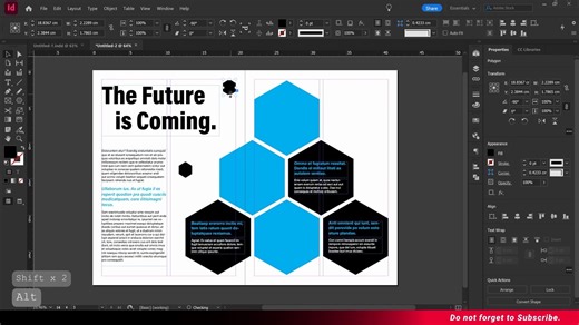 手把手教你做企业风、科技风画册内页设计How to Page Layout Design in Adobe InDesign 2022 CC