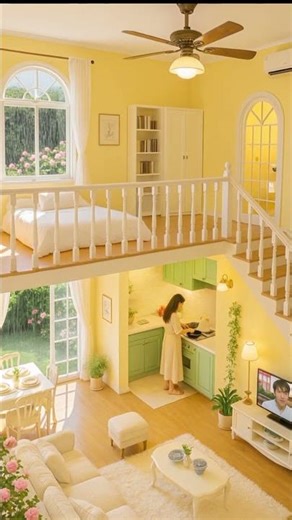 Aesthetic Rainy Day Home 🌧️ | Cozy Kitchen, Lofi Beats & Calm Atmosphere