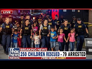 FBI & ICE Operation in Florida — 250 People Safely Recovered | Official Update