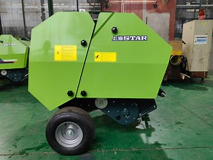 [Hot Item] Efficient Mini Round Hay Baler - Compact Design for Small-Scale Hay Harvesting