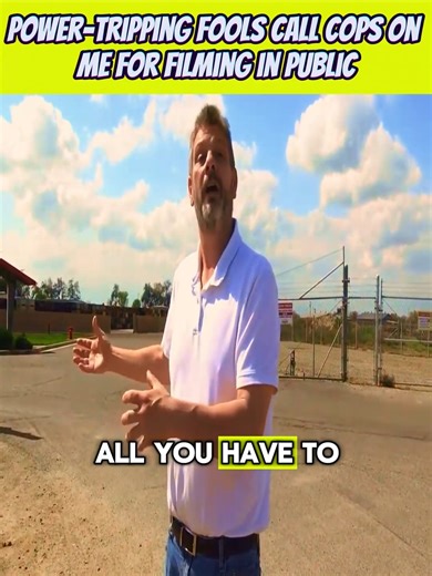 Power-Tripping Fools Call Cops on Me for Filming in Public | One Cop