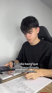 3.5K views · 33 reactions | Estudia hasta que estés emocionado por el examen #university #examen | Andersoncode | Facebook