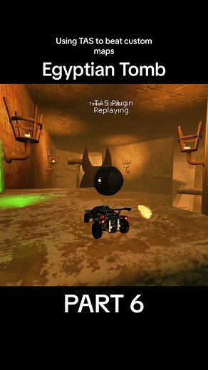 TAS Plugin for Rocket League Custom Maps: Egyptian Tomb Part 6