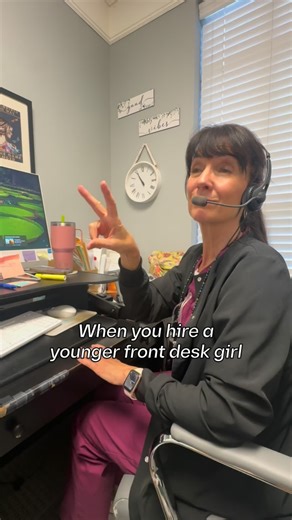 The art of passing down generational front desk knowledge — it’s what keeps things running smoothly around here. Give us a call to book your appointment! #chiropracticcare #wellness #lexingtonsc #supportlocal #naturalhealing #holistic #chiropractichealth #fyp #healthyliving #funnyreels | Life Wellness Center