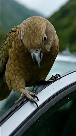 Kea Parrots Are Known for Their Mischief