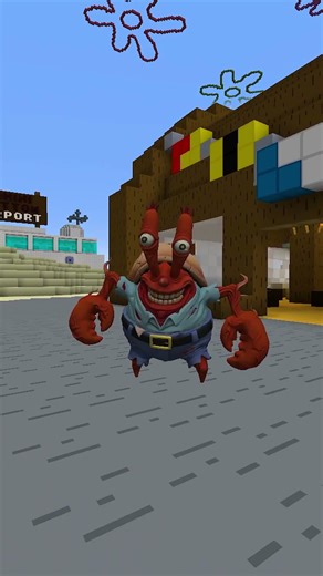 Spongebob Spongebob Patrick Patrick Sandy Sandy Scary 🪼#minecraft #spongebob