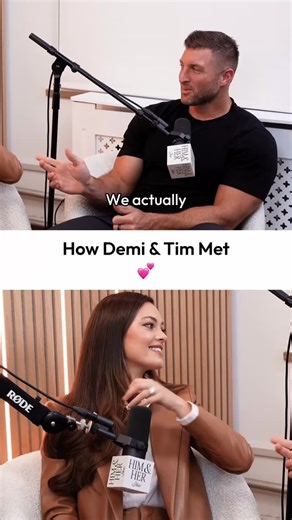 If you’ve ever wondered how Tim and I met, here’s the story! As we look forward to Night to Shine 2026 this week, I’ll always be grateful for how God used this ministry to draw us near to each other. Our hearts were aligned long before we knew each other and our purposes brought us together! 🎥: @tscpodcast | Demi-Leigh Tebow