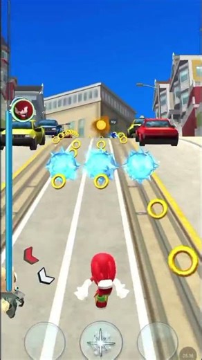 Sonic Dash | Knuckle vs Sonic Losser SpeedRun! #short #mobilegame #sonic