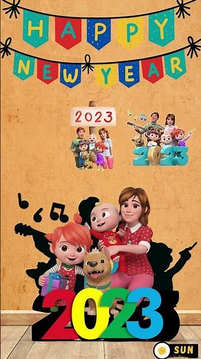 Selamat Tahun Baru dari Keluarga Cocomelon! ✨