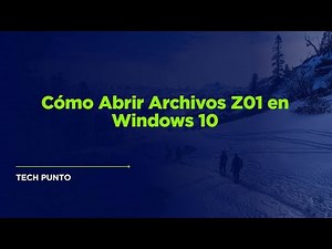 How to Open Z01 Files in Windows 10