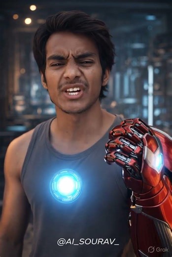 जब Iron Man का System Hang हो गया 😳 | Funny AI Reel #Shorts