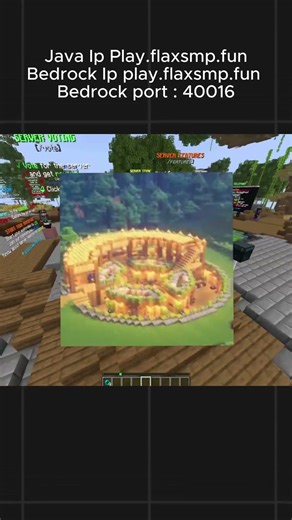 The Best Server Public Smp survival🔥 #shorts #minecraft #short #minecraftlivehind