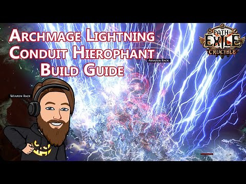 Archmage Lightning Conduit Hierophant Build Guide - Path of Exile 3.21